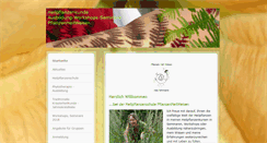 Desktop Screenshot of pflanzen-heil-weisen.de